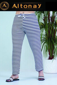 شلوار راحتی زنانه Altonay مدل راه راه