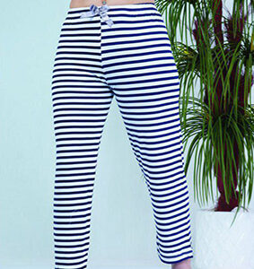 شلوار راحتی زنانه Altonay مدل راه راه