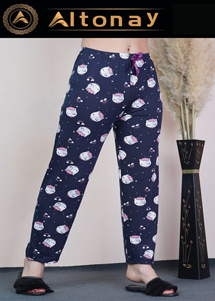 شلوار راحتی زنانه Altonay فانتزی گربه ای