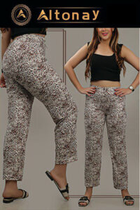 شلوار راحتی زنانه Altonay مدل پلنگی