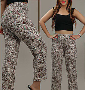 شلوار راحتی زنانه Altonay مدل پلنگی